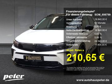 Opel Leasingangebot: Opel Grandland 1.2 Turbo GS Line Klimaautomatik Alcan