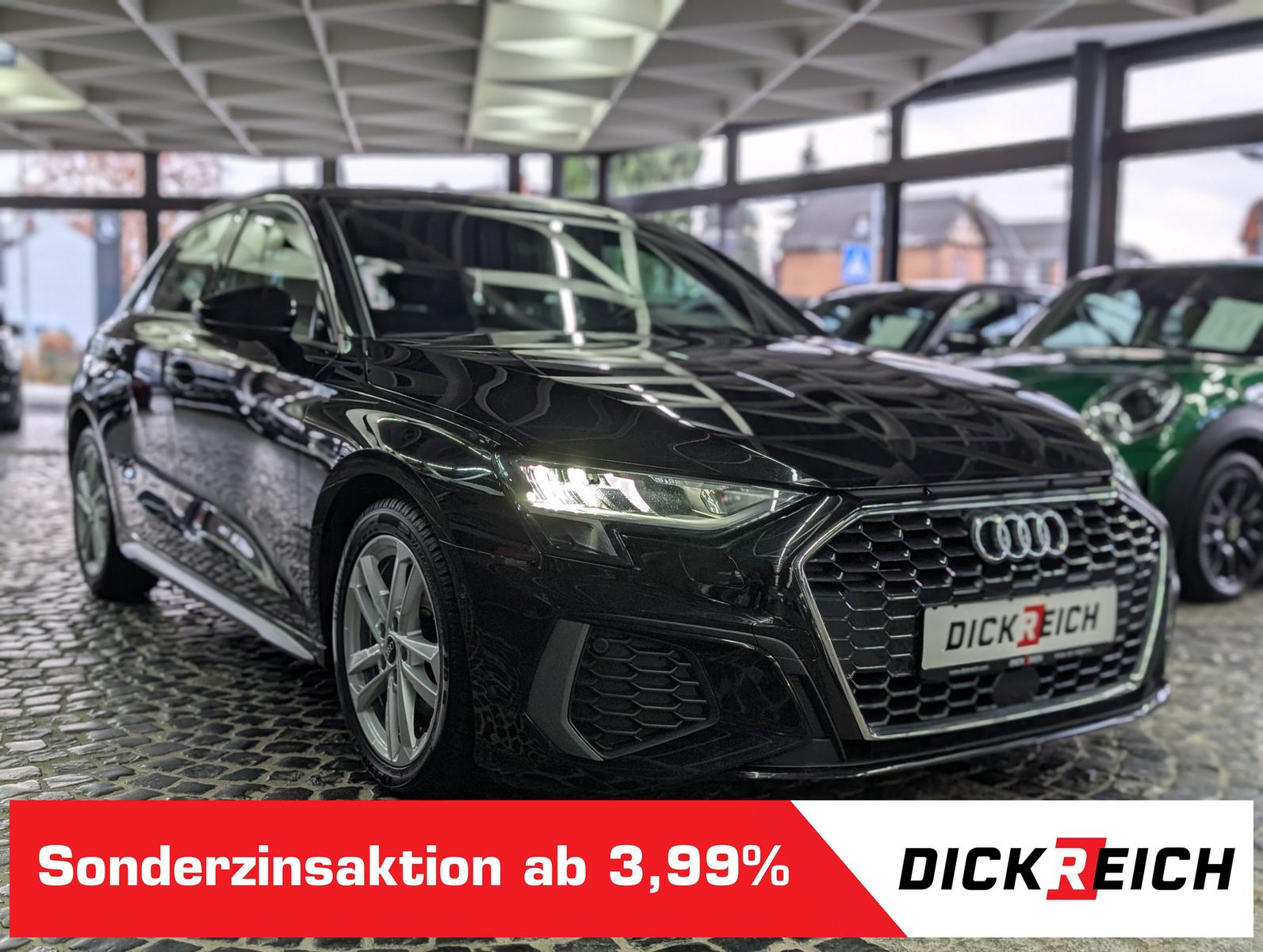 Audi A3 30 TDI S-Line VIRT KAM LED SHZ APP NAVI 17" 