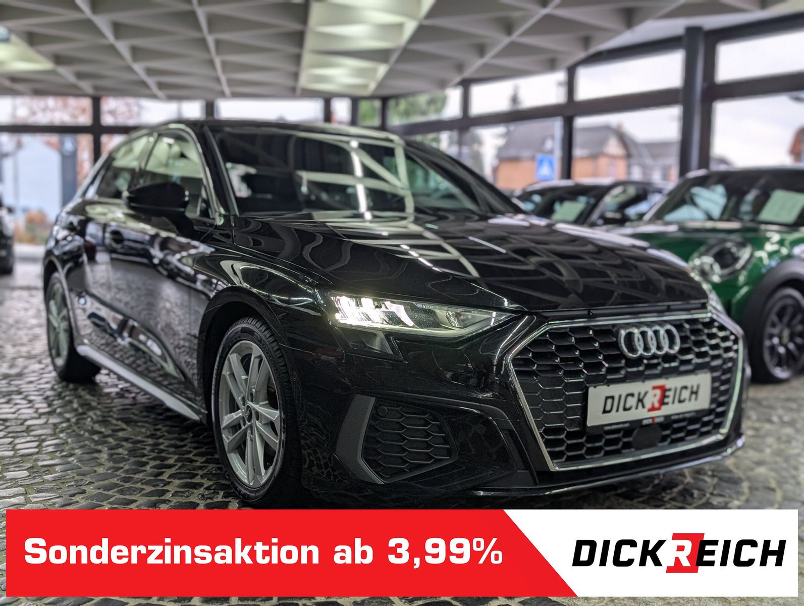 Fahrzeugabbildung Audi A3 30 TDI S-Line VIRT KAM LED SHZ APP NAVI 17"