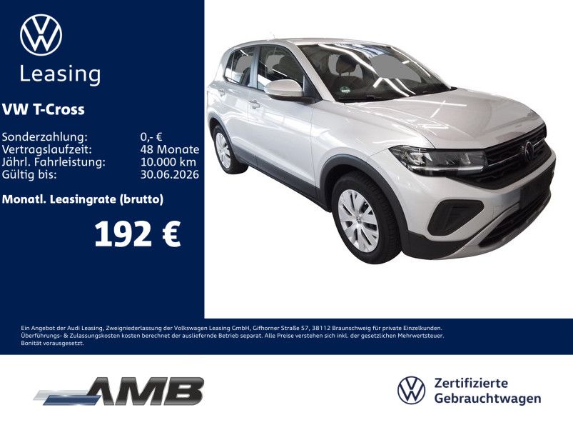 T-Cross 1.0 TSI LED/digi.C/Sitzhzg/bis09.2030Gar