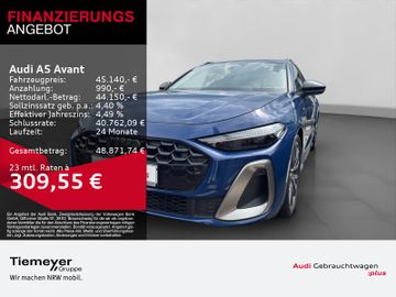 Audi Leasingangebot: Audi A5 Avant TFSI S LINE EDITION ONE MATRIX LM19 LED