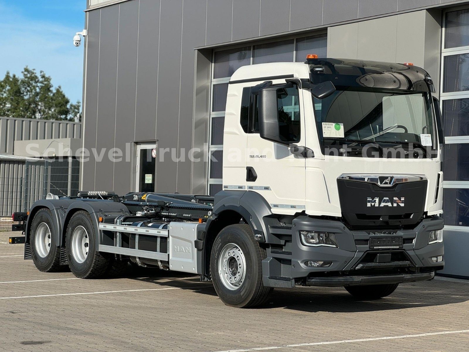 Fahrzeugabbildung MAN TGS 26.480 6x4 MEILLER 21.65 Fernfunk.