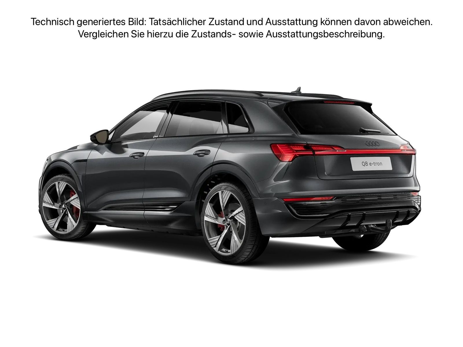 Audi Q8 e-tron 50 quattro S line Matrix AHK HUD Luft imagem 3
