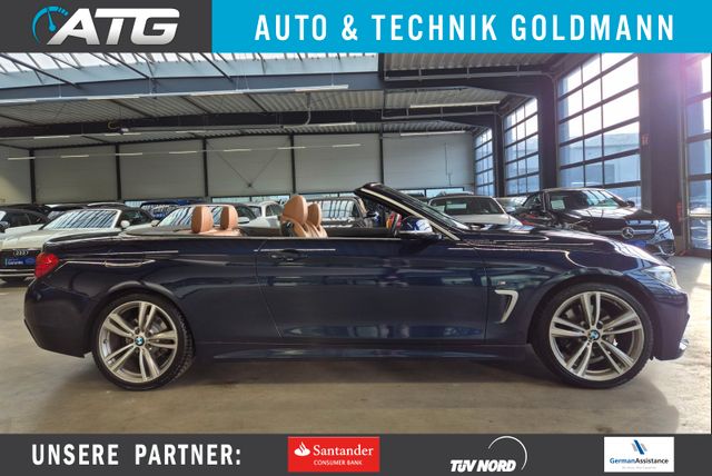 BMW 430i CABRIO M-SPORT LEDER NAVI XENON AHK H&K CAM