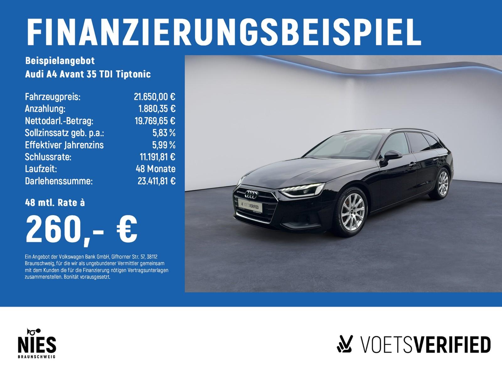 Audi A4 Avant 35 TDI Tiptonic MATRIX-LED+NAVI