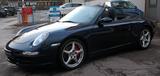 Porsche 911 Carrera 4 S Cabrio I.HAND* SCHECKHEFT - blaue Porsche 911 Urmodell