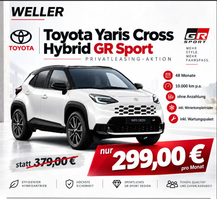 Toyota Yaris Cross inkl. Winterkompletträder&Service