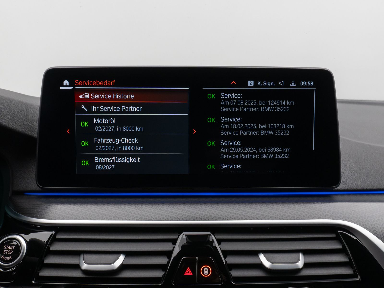 Fahrzeugabbildung BMW 540d xD M Sport Pro Kamera HUD DAB H/K AHK Alarm