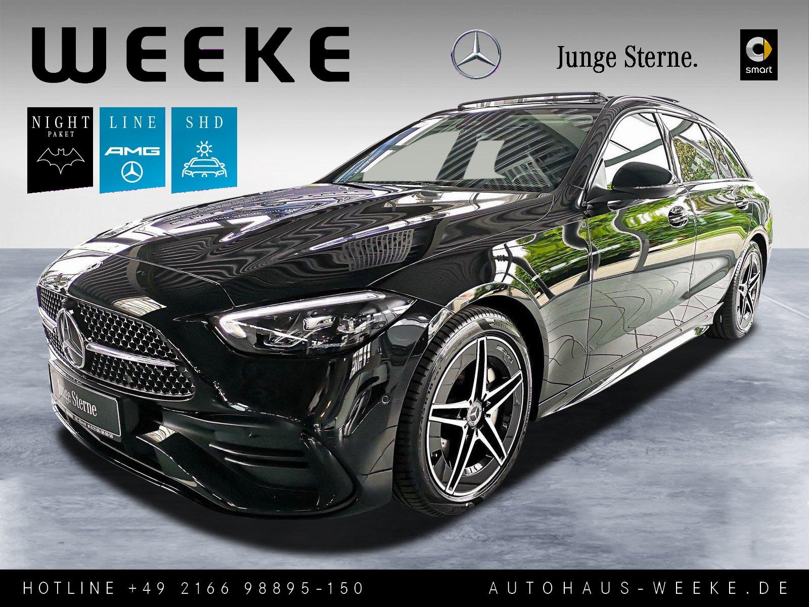 Mercedes-Benz C 180 T AMG ADVANCEDPLUS+NIGHT+PANO-SD+MEMORY+TW