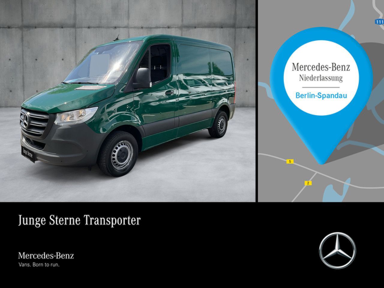 MERCEDES-BENZ Sprinter 211 CDI KA Kompakt AHK+MBUX+ParkPaket