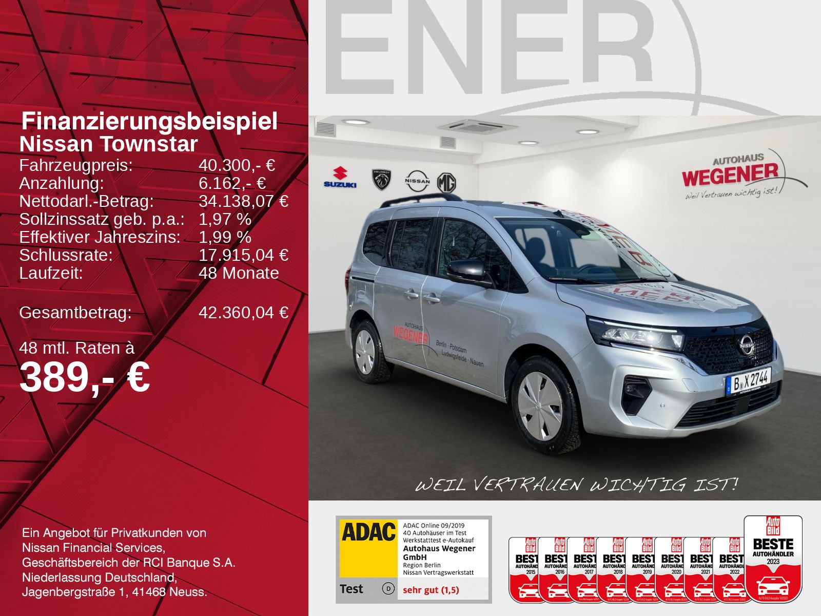 Nissan Townstar - Bild 2