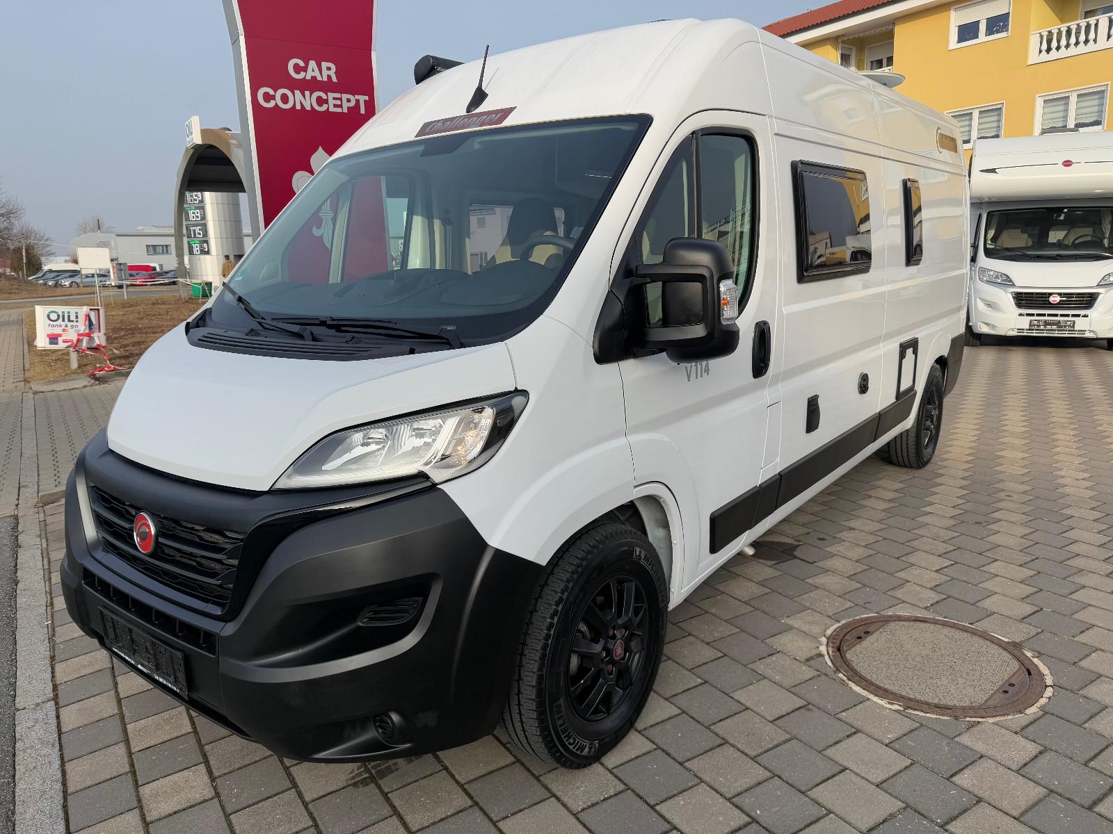 Challenger Vans V114 "12000KM" Solar/ Klima/ Aut.SAT/ TV