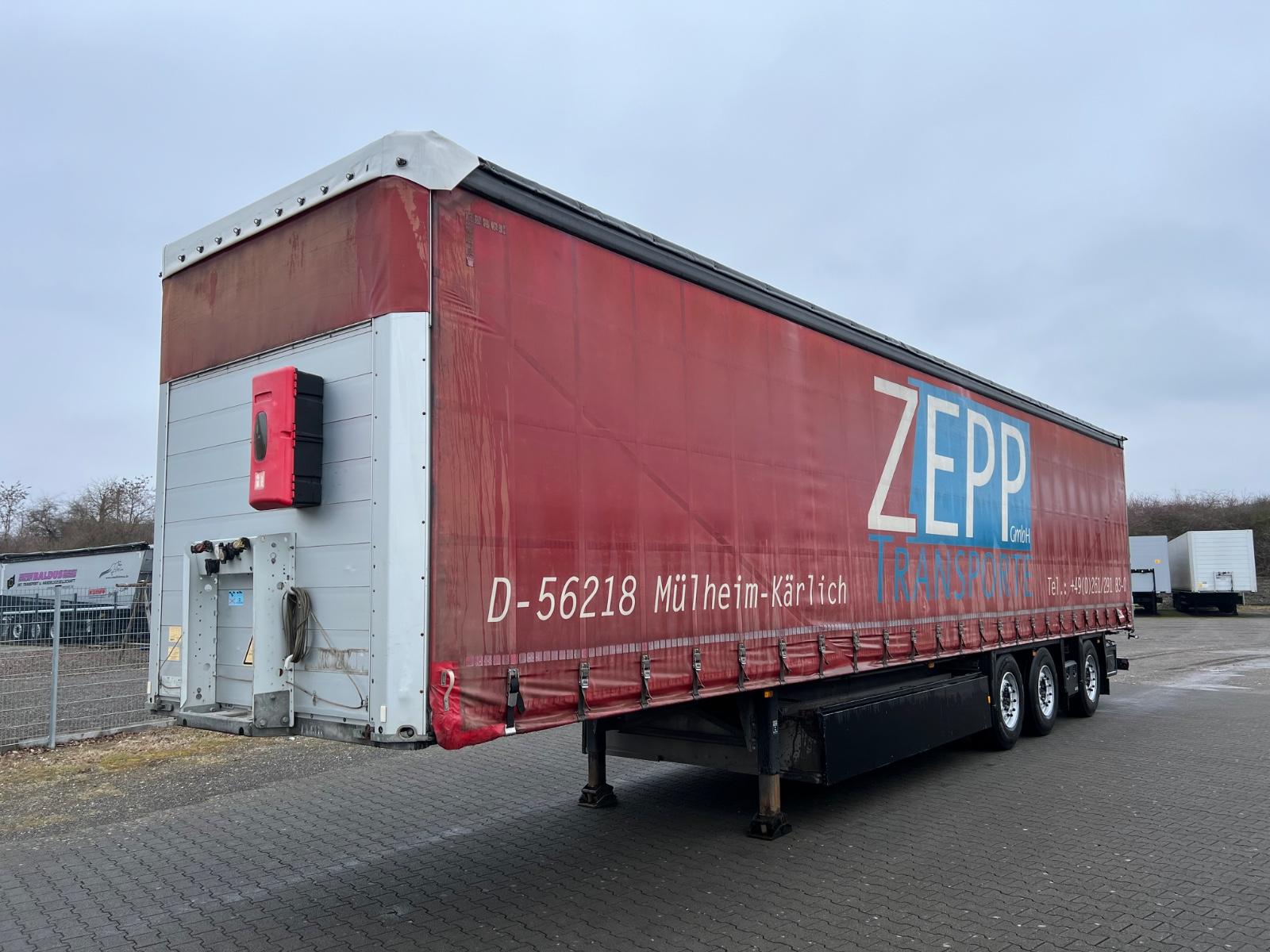 Schmitz Cargobull SCS 24/L-13.62 EB/XL Code/Lenkachse/Staplerhalte