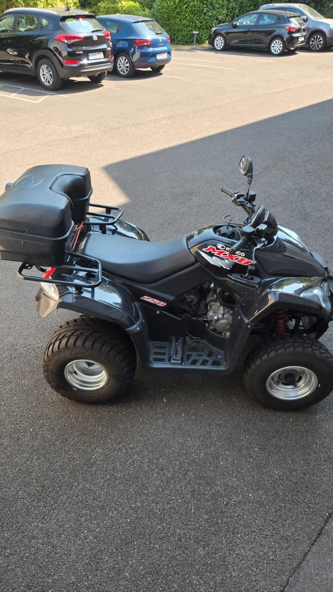 Kymco  2009 — engine 249 cm³, 18 HP (13kW)