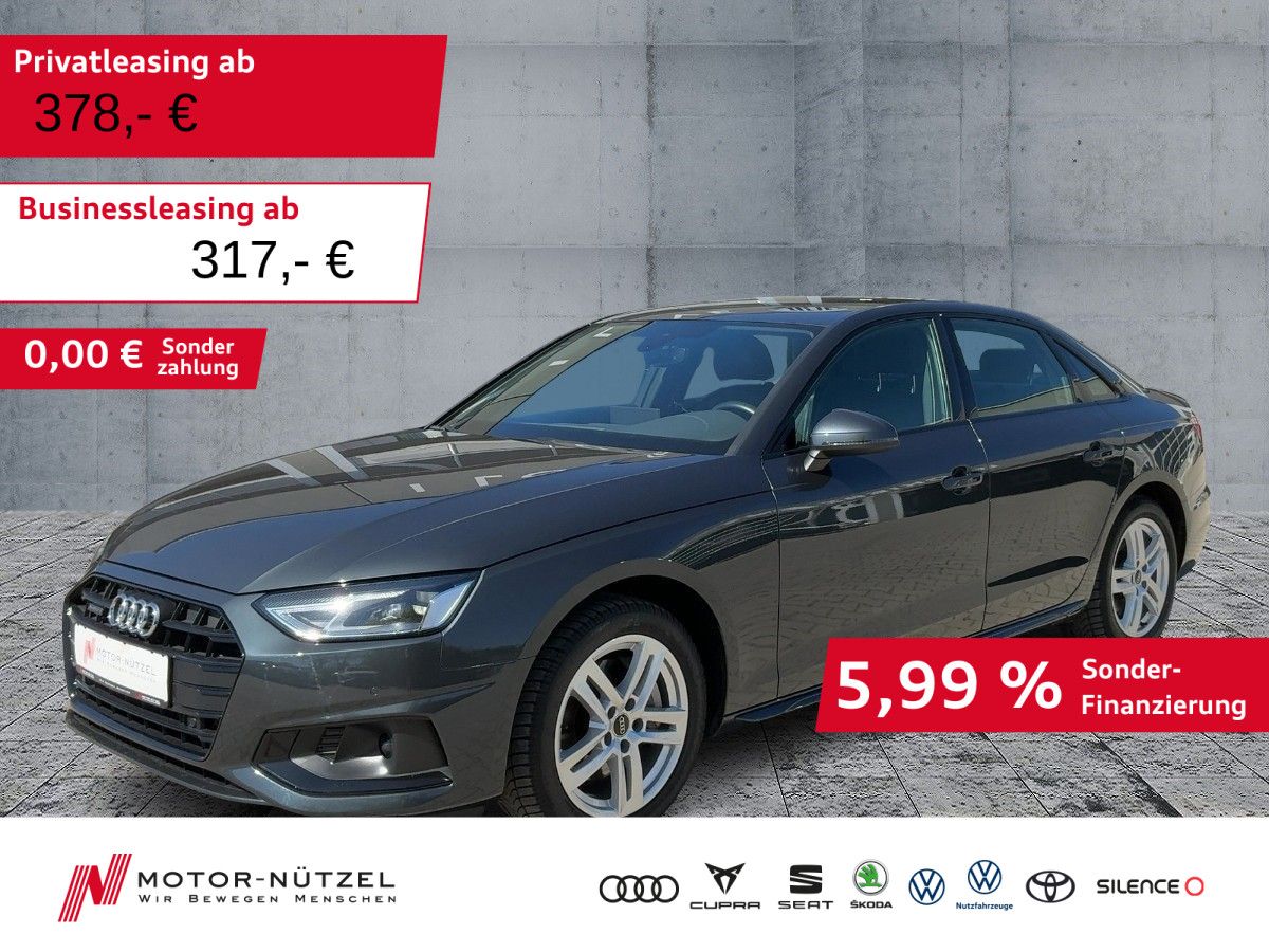Audi A4 Limousine 40 TDI QU S-TR ADV. 5JG+LED+NAV+AHK