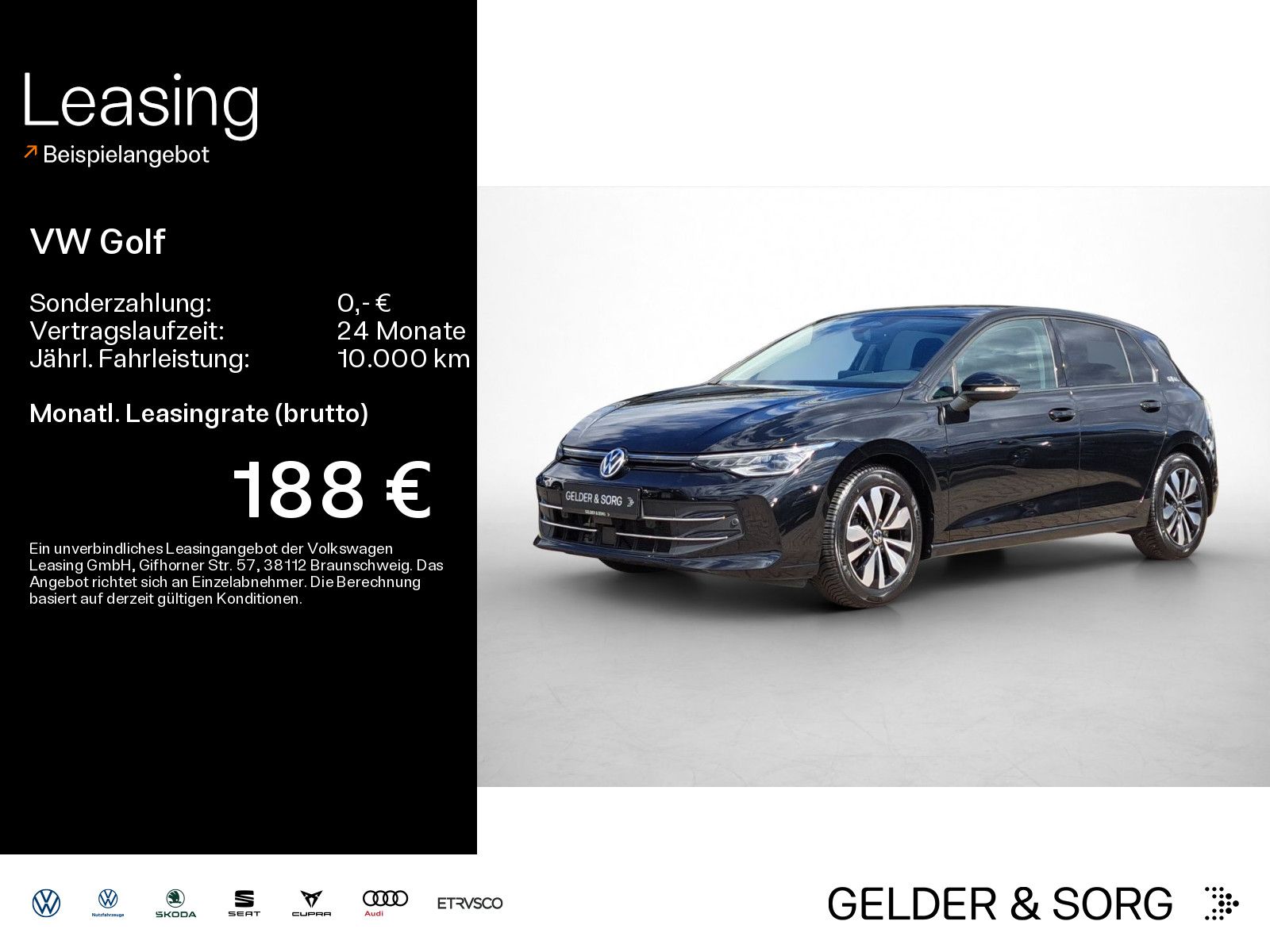 Volkswagen Golf  1.5 eTSI Goal RFK*Matrix*DAB+*ACC*AHK