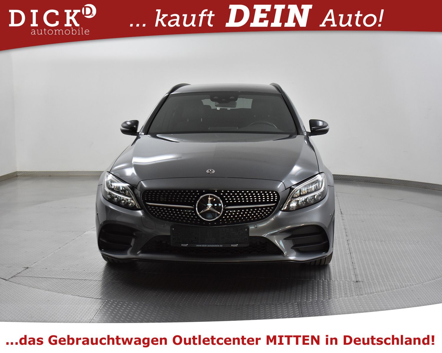 MERCEDES-BENZ C300de 2X AMG Line NIGHT+MEMO+STDHZ+LED+BURM+AHK - Image 3