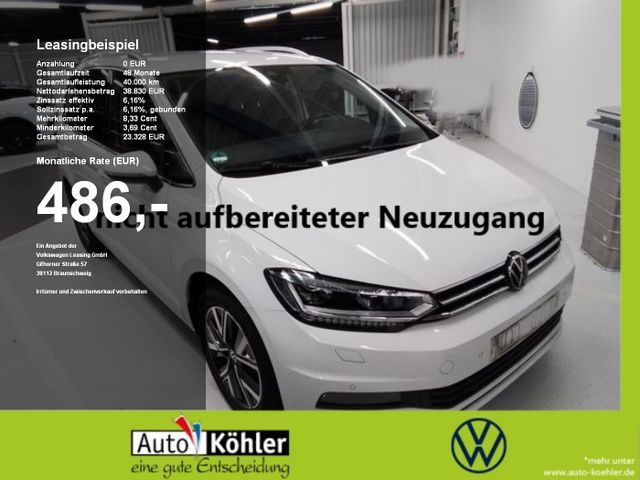 Volkswagen Touran Highline TDi DSG Seitenairbag hinten ACC