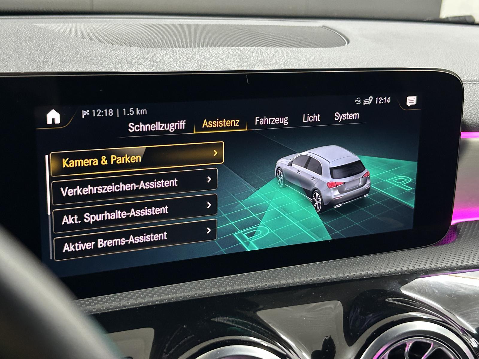 Mercedes-Benz A 250 e Progressive+360°+HUD+Burmester Surround