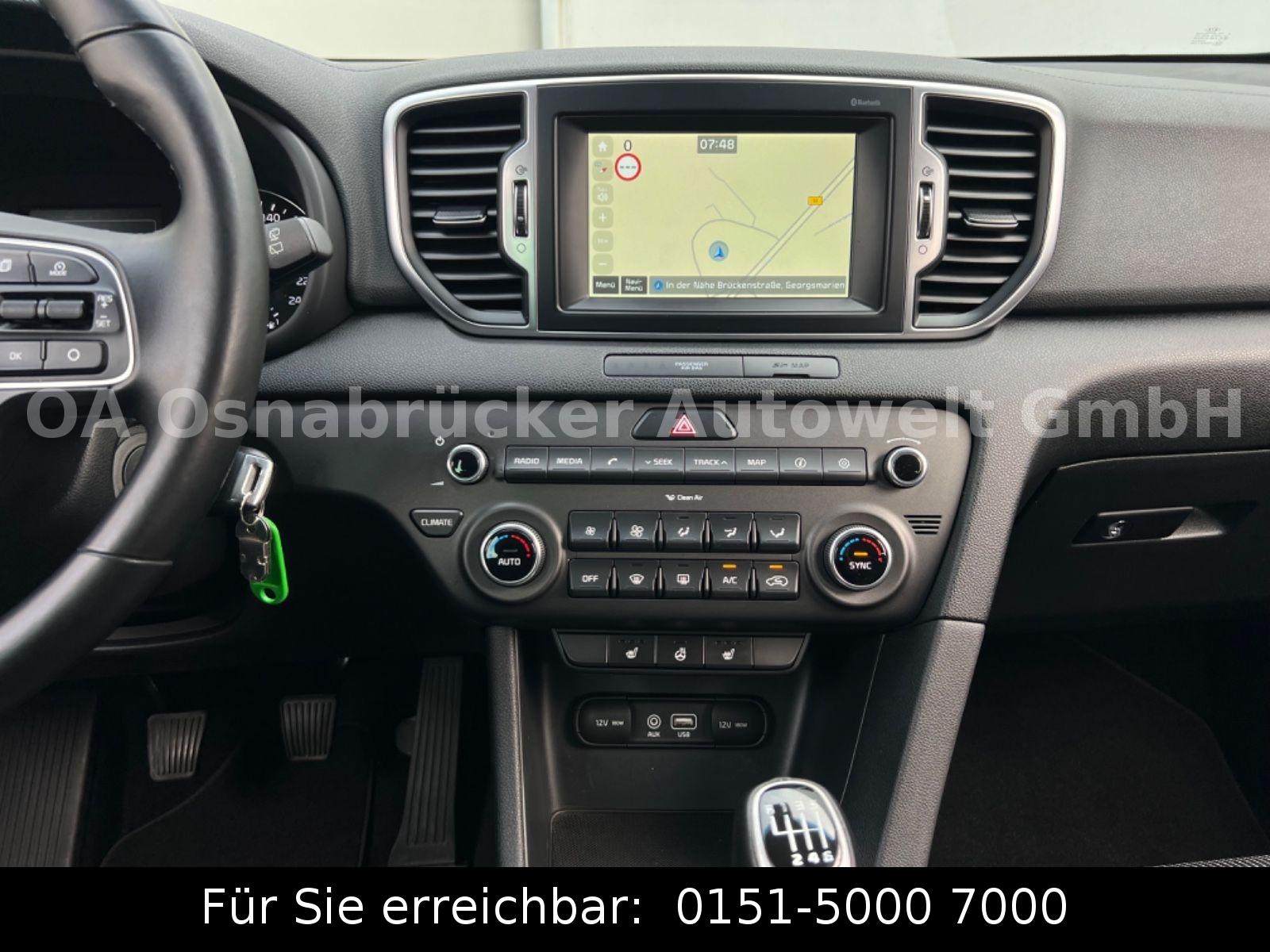 Kia Sportage 1.6 T-GDi 177PS Kamera Lenkradheizung