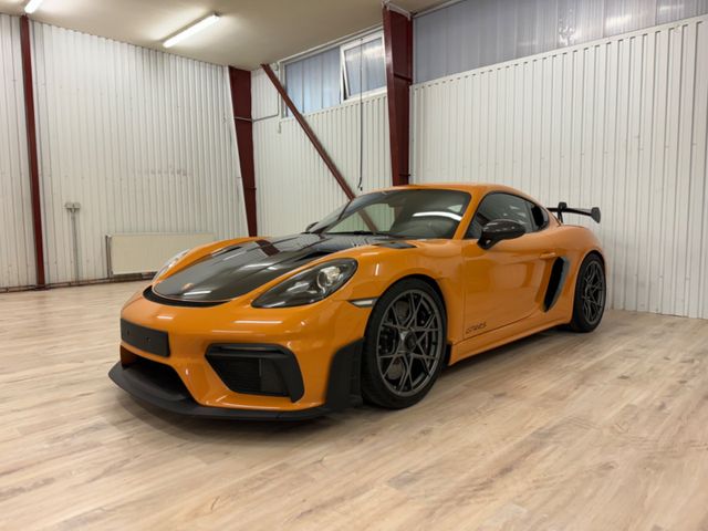 Porsche Cayman GT4 RS Keramik Weissach Lift BOSE Chrono