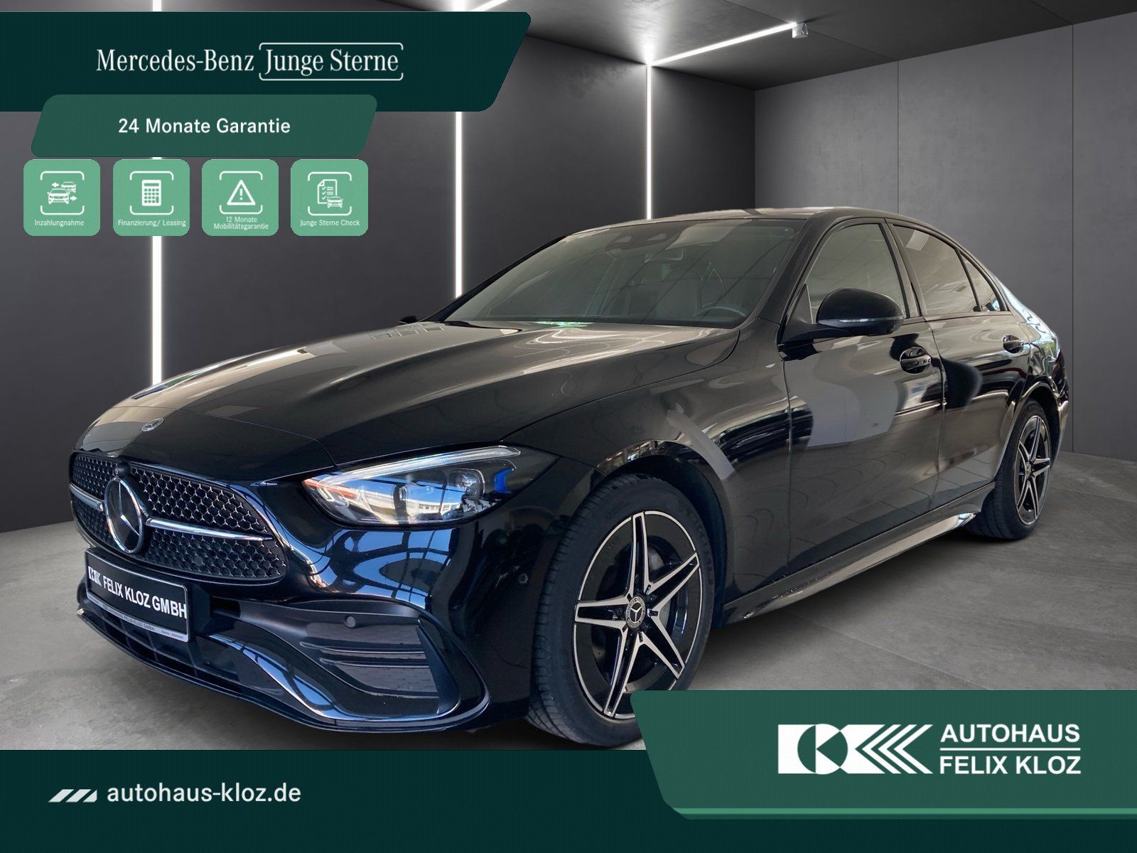 Fahrzeugabbildung Mercedes-Benz C 300 e AMG*Distroni*Totwink*DIGITAL*360°*Night*