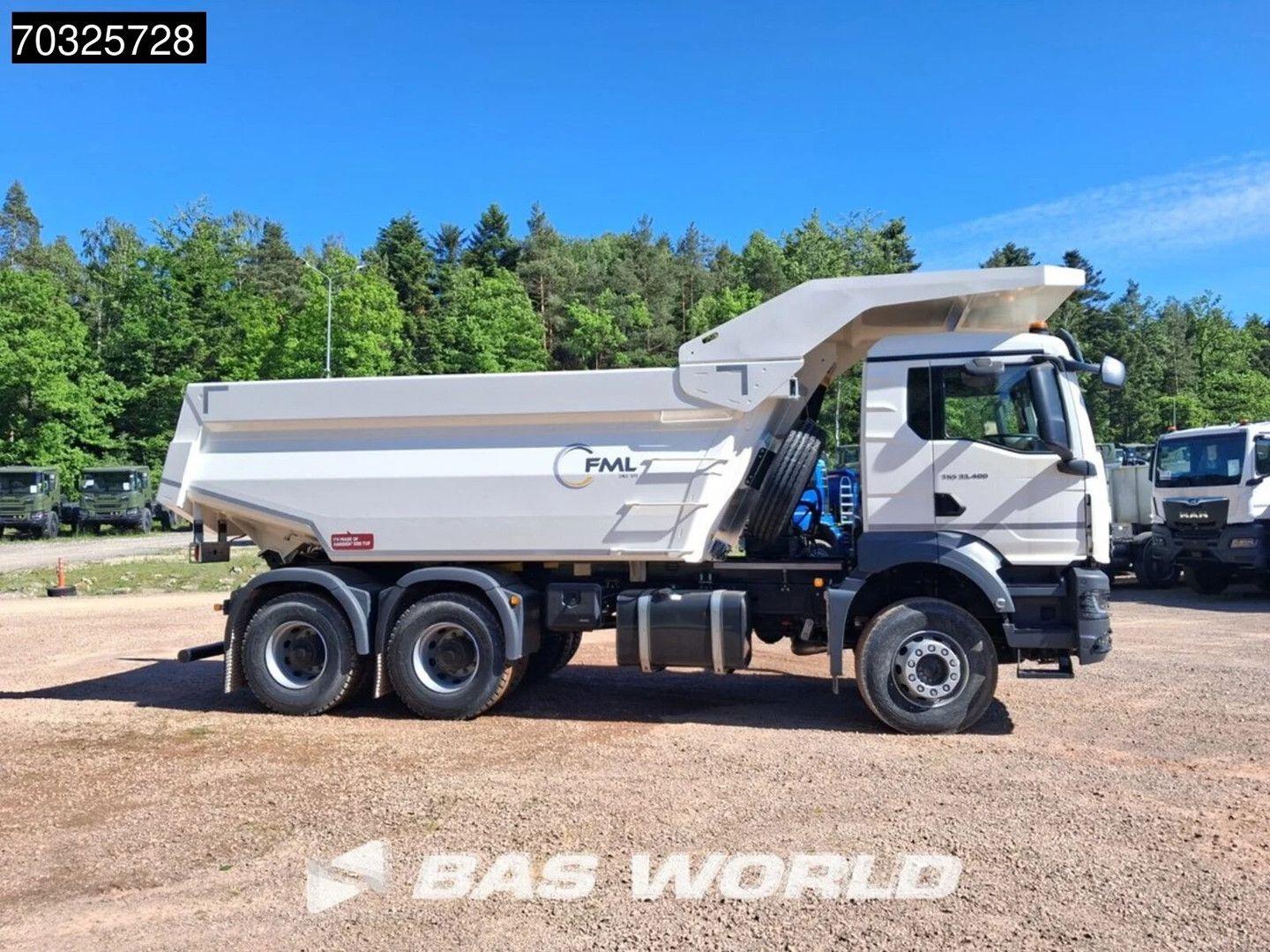 MAN TGS 33.400 TGS 6x4 Hardox Mining tipper Canopy S
