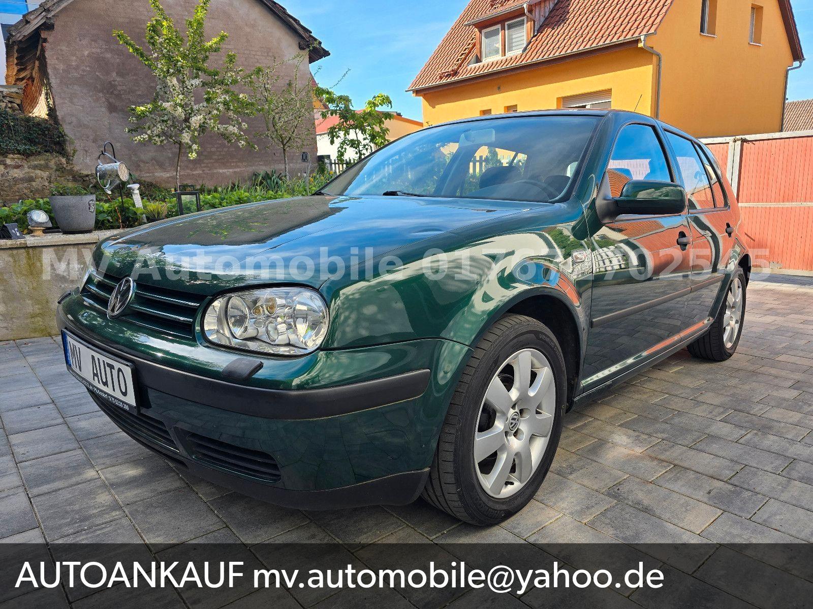 Volkswagen Golf 1.6 TÜV NEU*97TKM*KLIMA*AHK*ALU 16"*SITZH.*