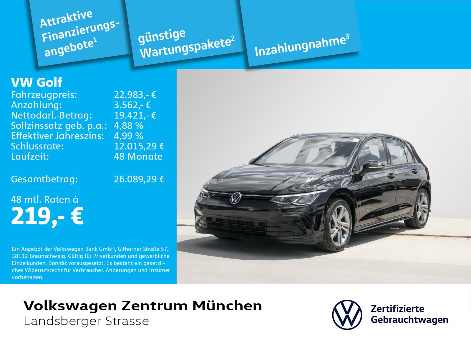 Volkswagen Golf VIII R-Line 1.5 eTSI ACC LED Navi ParkPilot