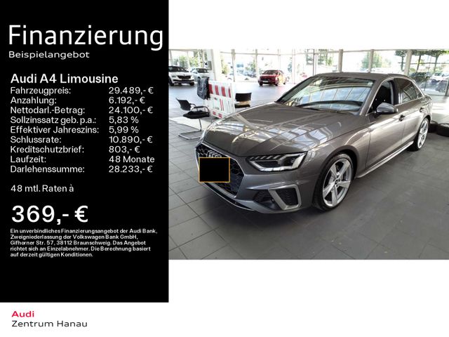 Audi A4 Limousine 40 TFSI QU S LINE *NAVI*LED*KAMERA*