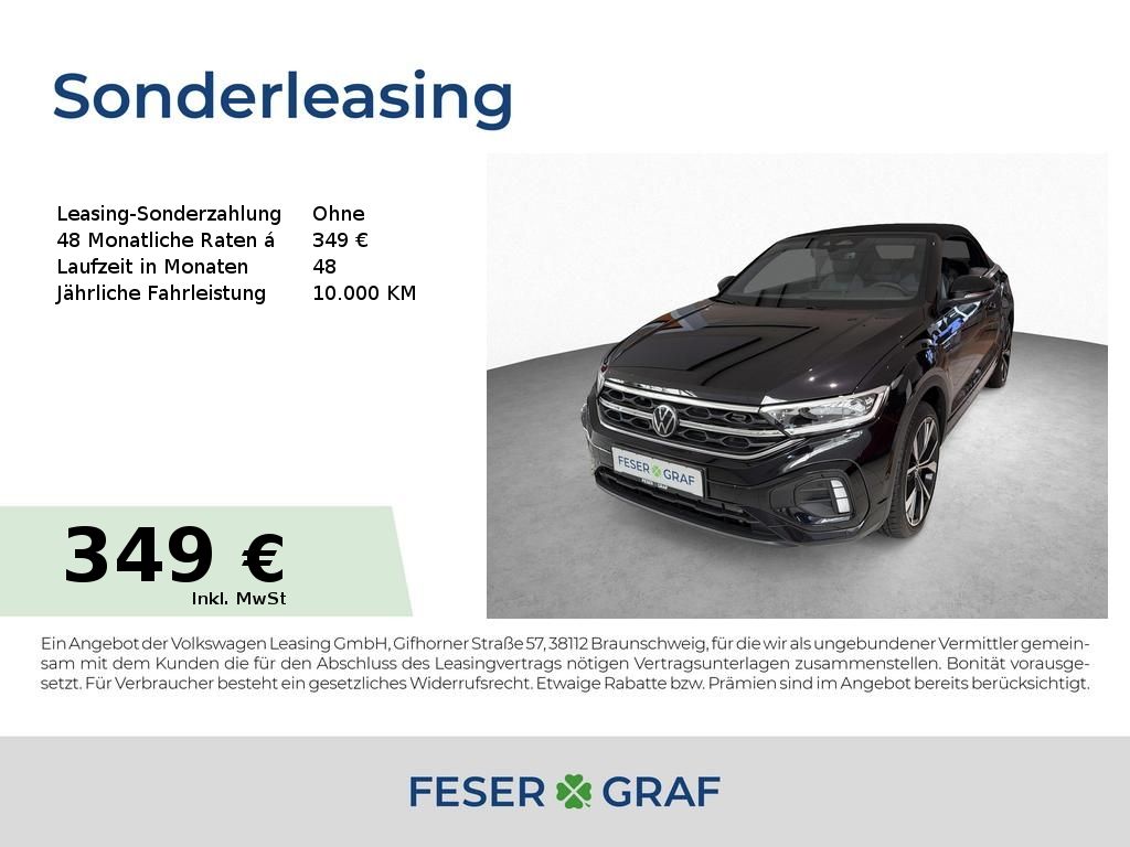 Volkswagen T-Roc Cabrio 1.5 TSI DSG R-Line NAV AHK KAM 19