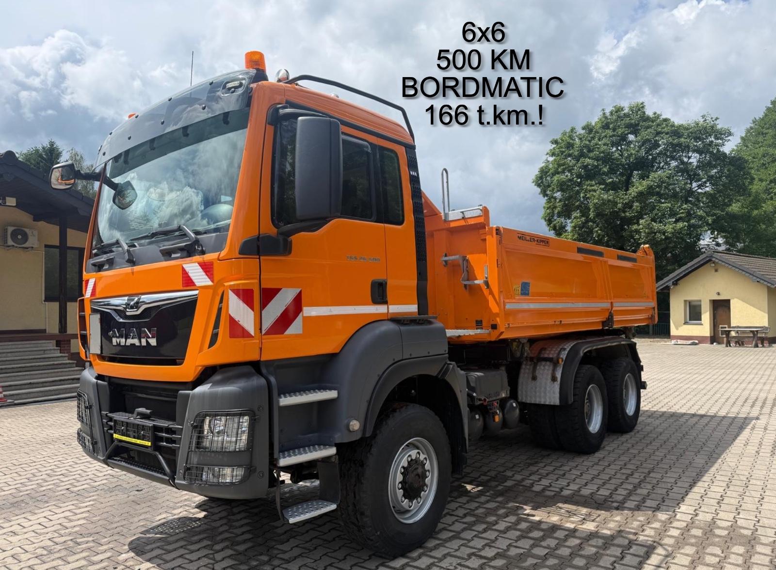 MAN 26.500 TGS 6x6,DSK*MEILLER,BORDMATIC,166 t.km. !