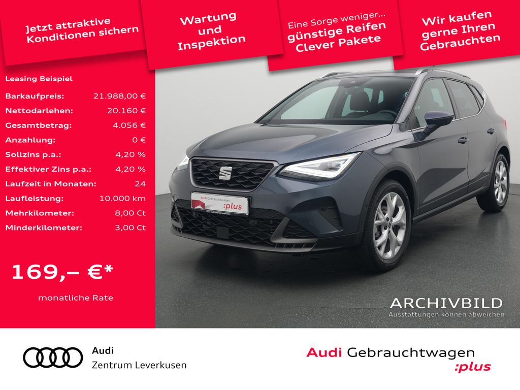 Seat Arona TSI FR NAVI ACC KAM SHZ PDC LED