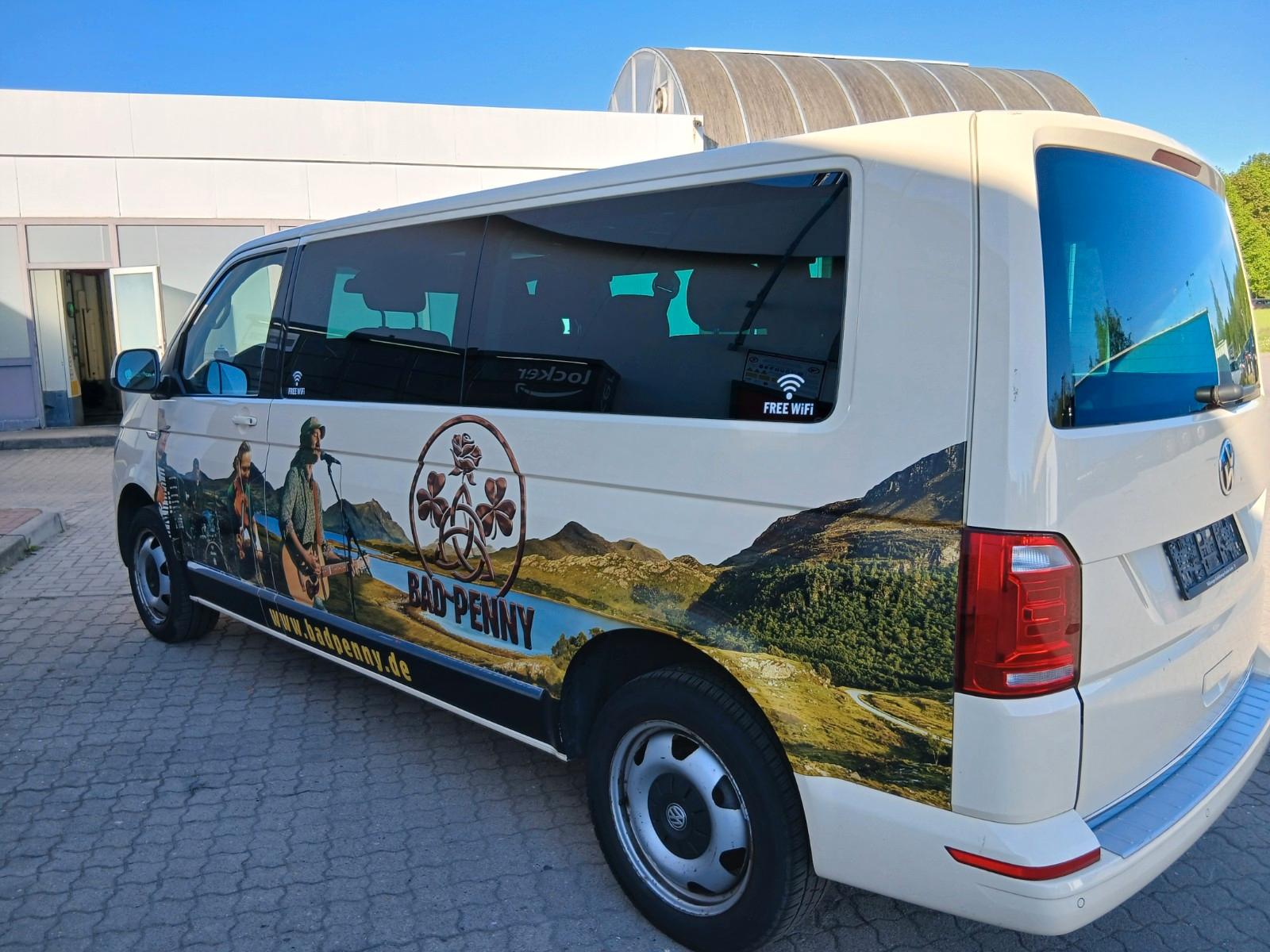 Volkswagen T6 Transporter Bus Caravelle Comfortline lang