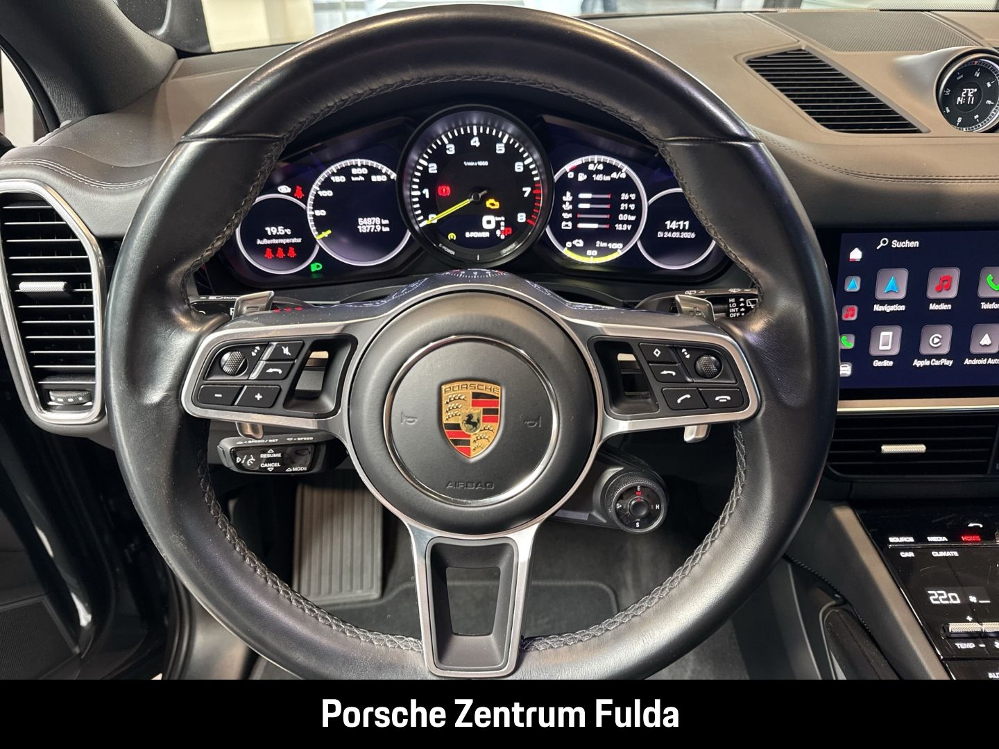 Porsche Cayenne E-Hybrid Surround-View Luftfederung foto 9