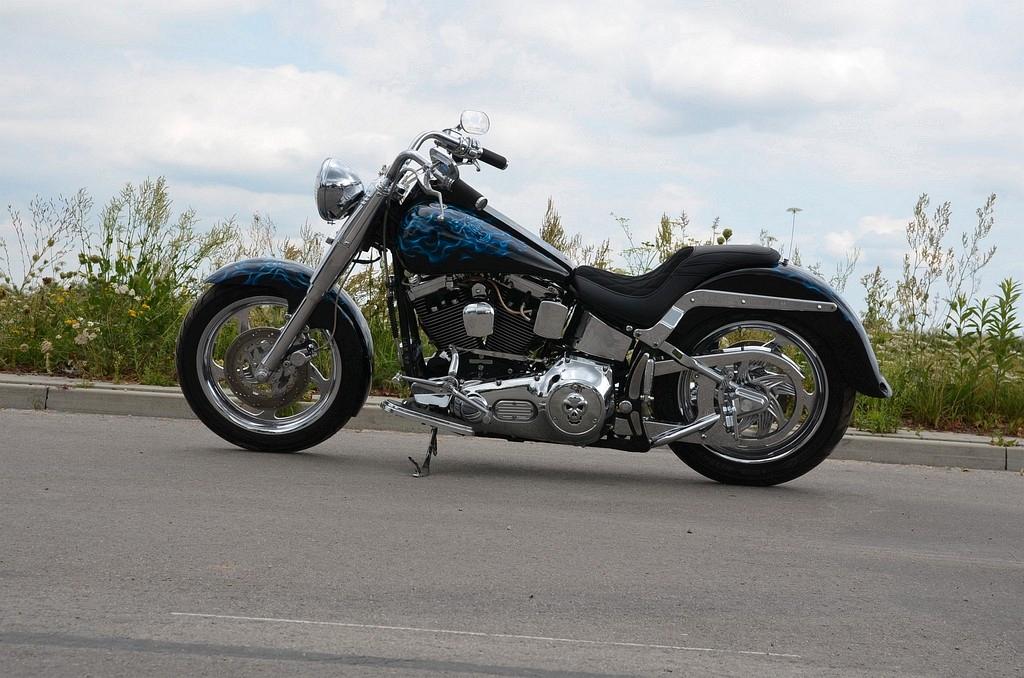 Harley-Davidson FLSTF Softail Fat Boy EVO Umbau 1998 4.500 km