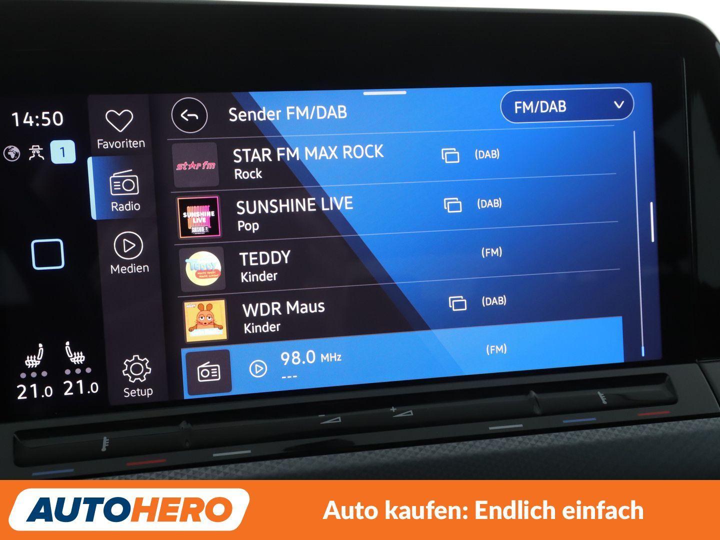Volkswagen Golf VIII 1.5 TSI ACT Active*NAVI*LED*PDC*, миниатюра 20