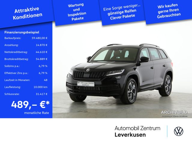 Skoda Kodiaq 2.0 TDI Sportline 4x4 AHK STANDHZ HUD 360