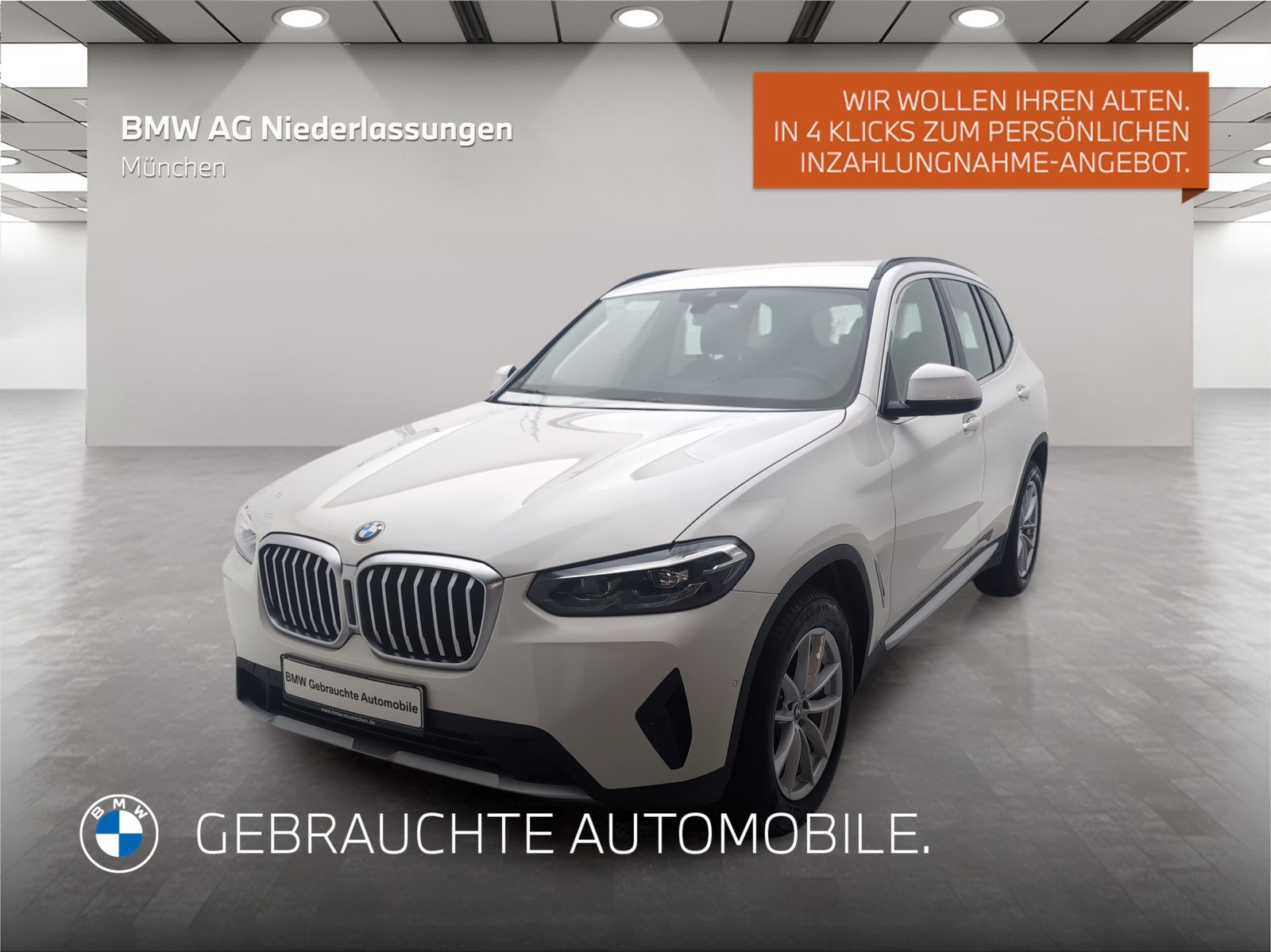 BMW X3 xDrive20d Navi AHK Kamera Driv.Assist LED