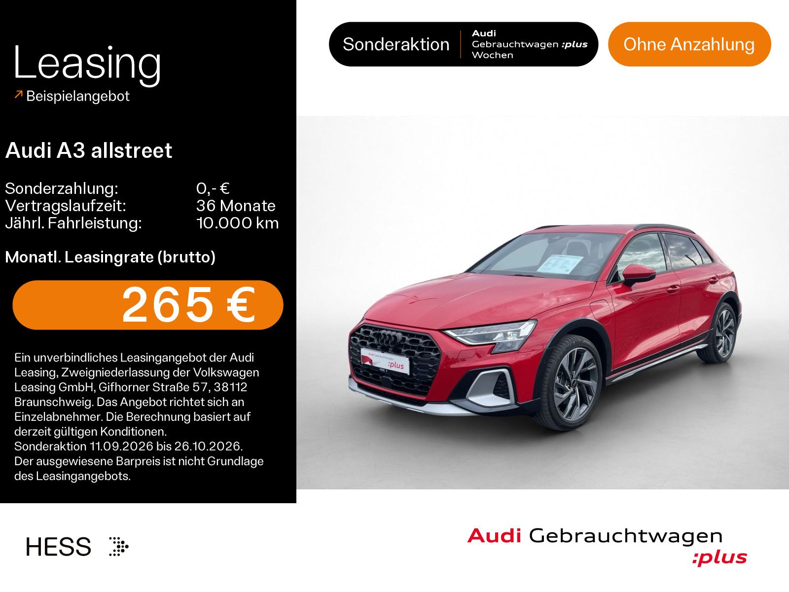 Audi A3 allstreet 40 TFSIe*NAVI-PLUS*LED*KAMERA*AHK*S