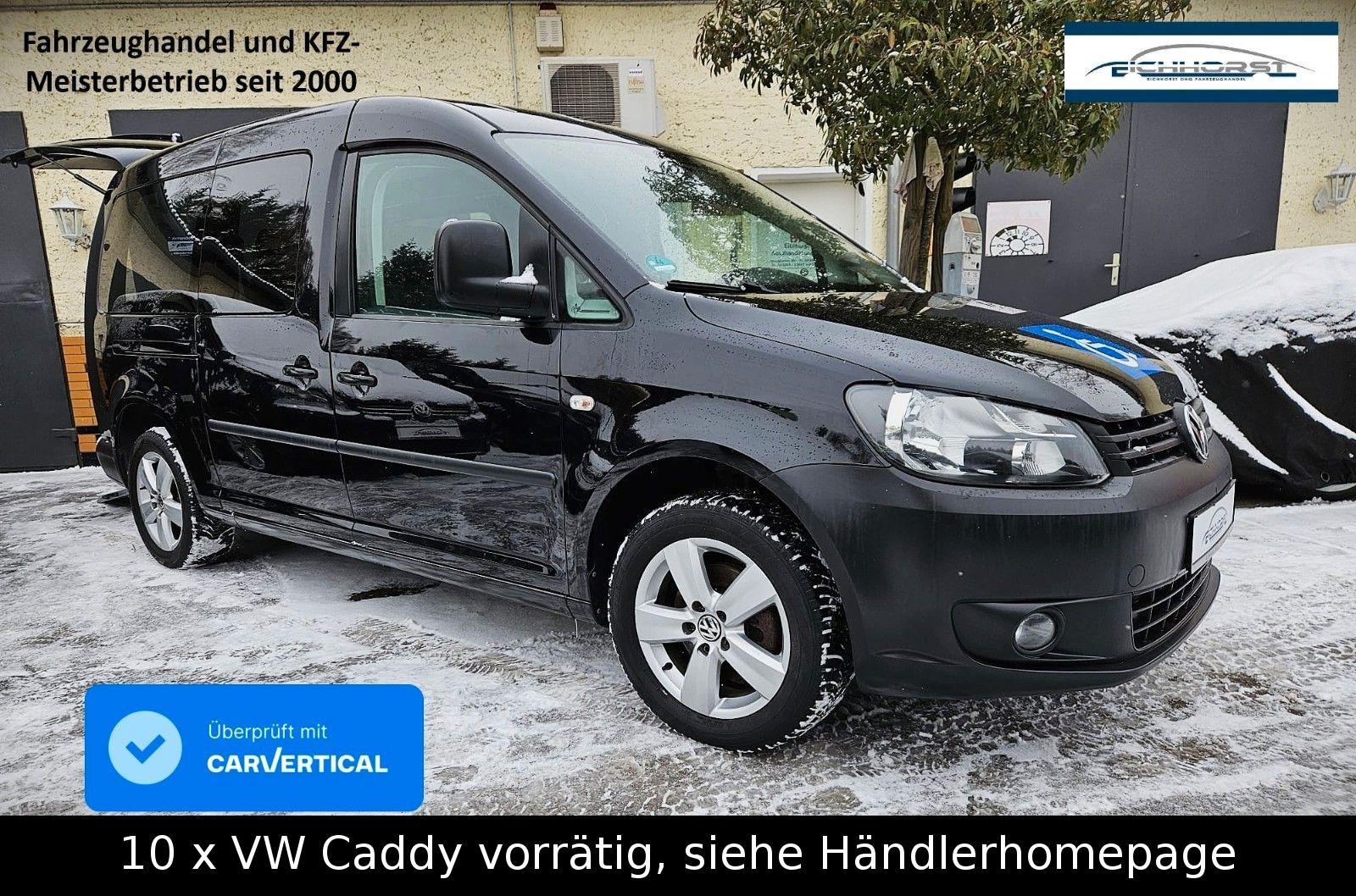 Volkswagen Caddy behindertengerecht Garantie/Carvertical