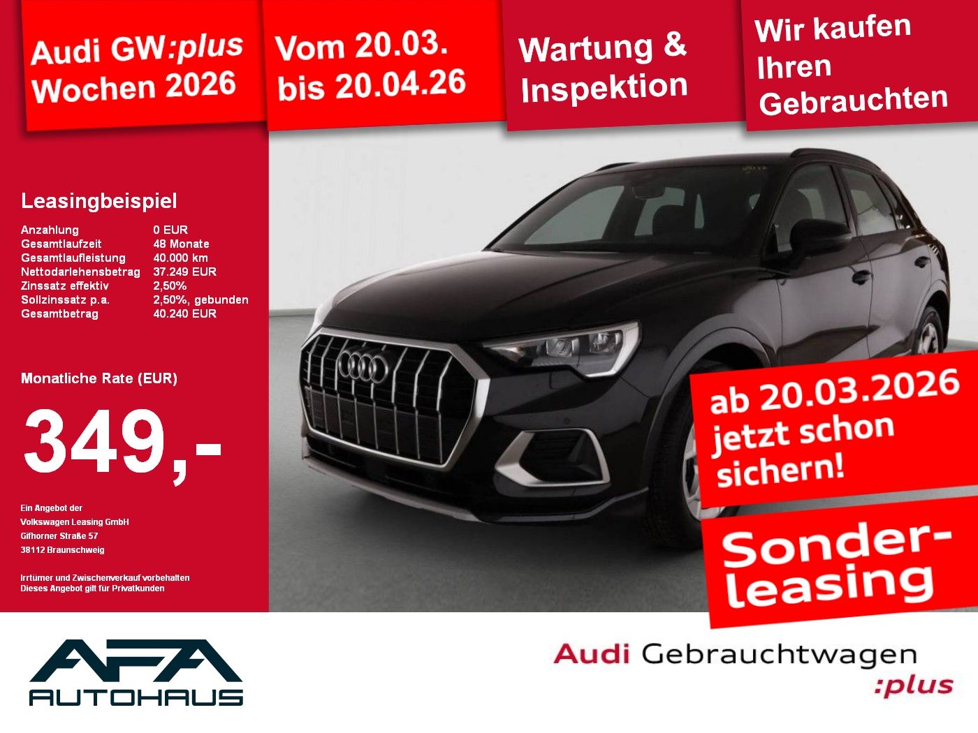 Audi Q3 35 TFSI Advanced S tronic RFK*ACC*Navi*SHZ