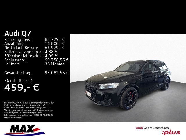 Q7 50 TDI S LINE 7-SITZER HD-MATRIX+AHK+B&O