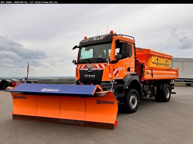 MAN 18.520 4x4 BL Kipper Allrad + Winterdienstgeräte