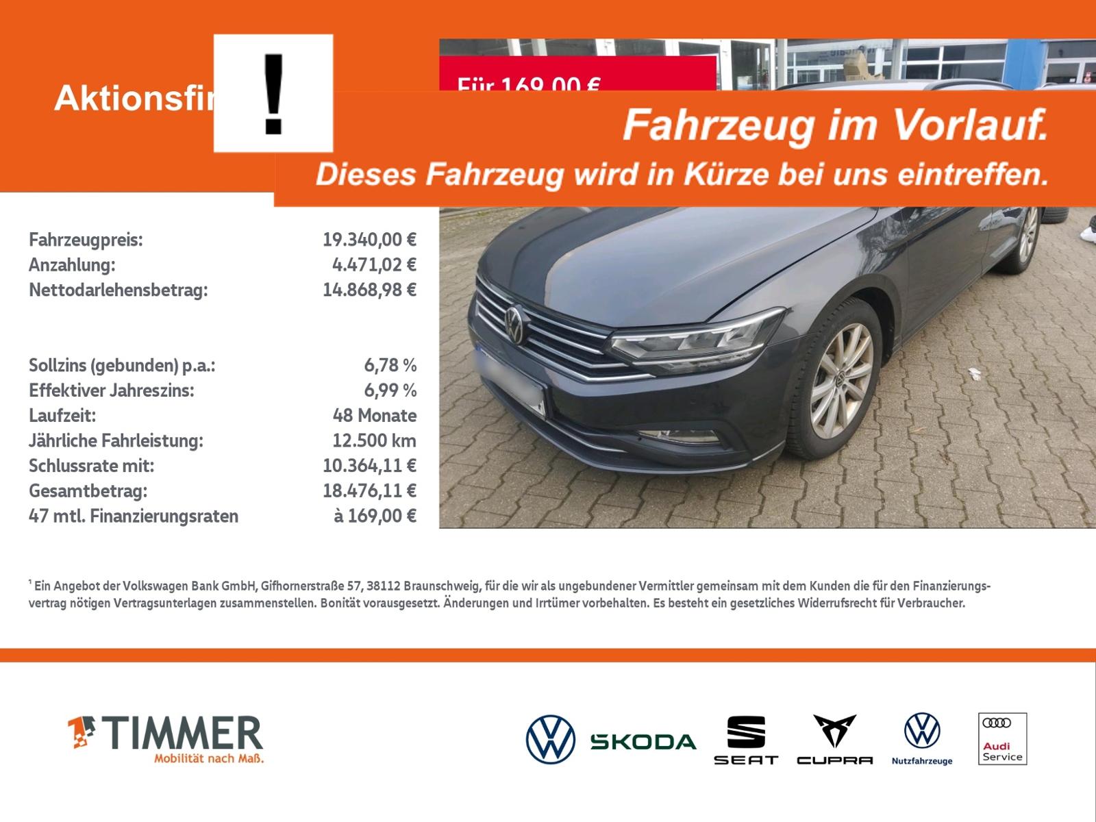 Volkswagen Passat Variant 2.0 TDI DSG BUSINESS +LED +ACC +3
