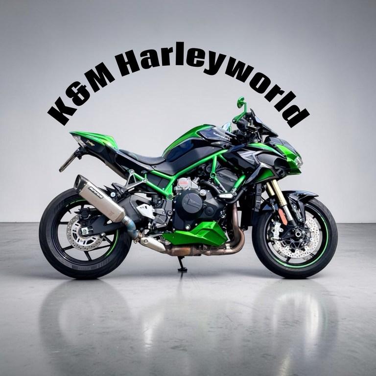 Kawasaki H2 Bodis Auspuff-Viel Zubehör