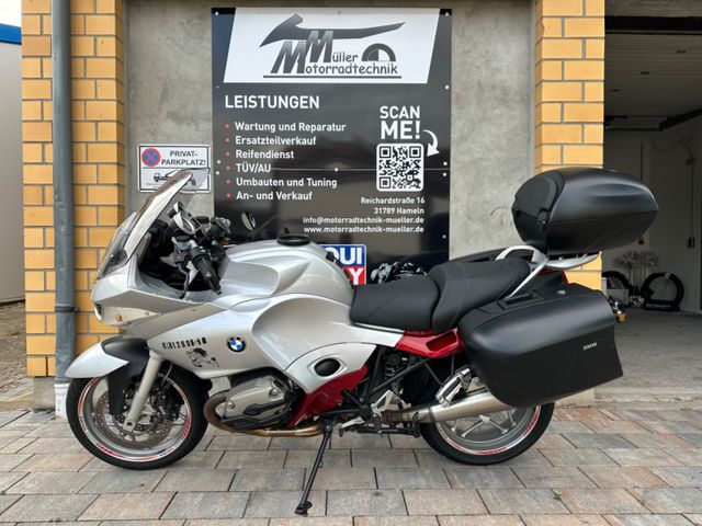 BMW R1200ST Koffer Topcase Zard Sportauspuff