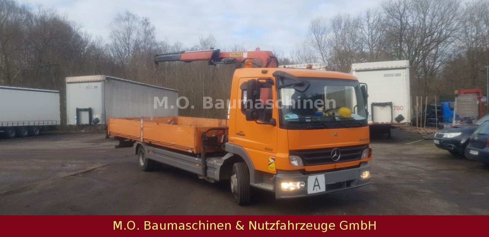 Fahrzeugabbildung Mercedes-Benz Atego 822 / Palfinger 6001/