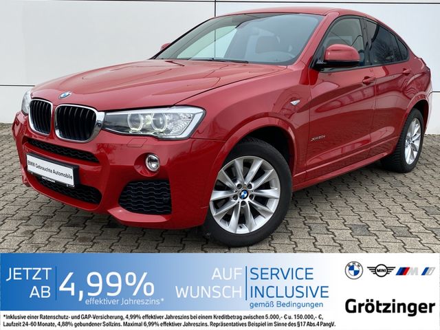 BMW X4 xDrive20d M Sport AHK+RFK+Komfortz+Navi-Prof+