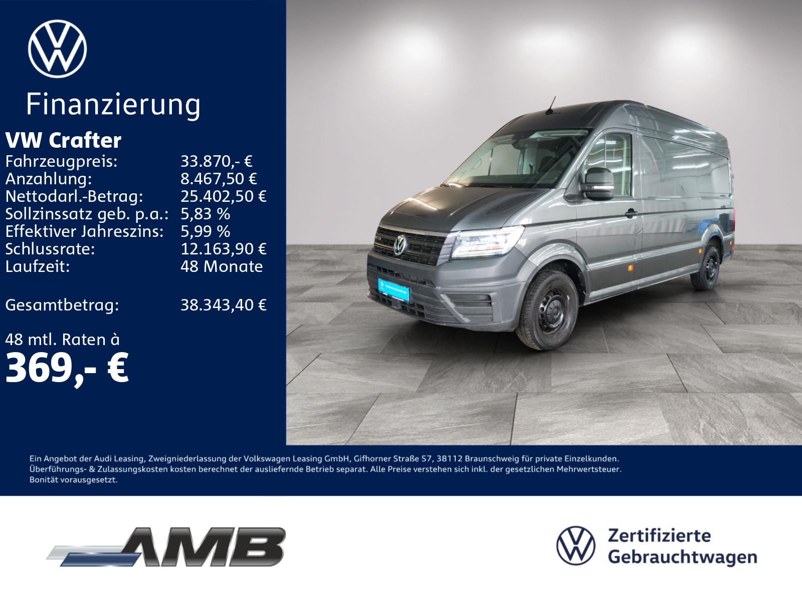 Volkswagen Crafter 35 Kasten HD 2.0 TDI 4M AHK/LED/Hoch/RFK
